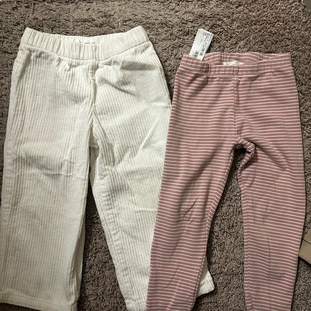 Bundle of girls MANGO bottoms size 3-4t